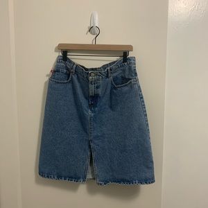 Vintage Ralph Lauren denim skirt